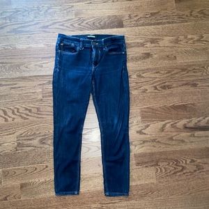 Express Mid Rise Legging Jeans Dark Wash